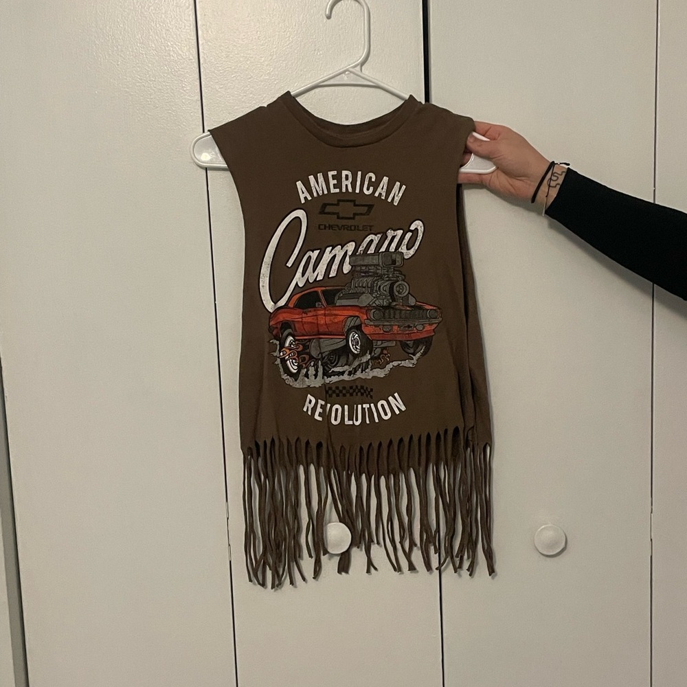Chevy Flare Crop Top